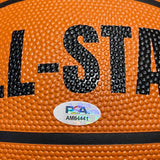 AJ Hoggard signed Basketball PSA/DNA Autographed