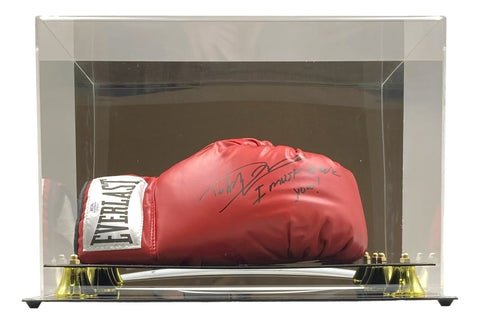 Dolph Lundgren Signed Everlast Boxing Glove I Must Break You w/ Case PSA ITP