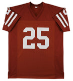 Texas Jamaal Charles Authentic Signed Burnt Orange Pro Style Jersey BAS Witness