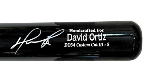 David Ortiz Boston Red Sox Signed Marucci Custom Cut Game Model Bat BAS Beckett