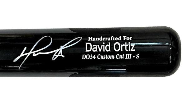 David Ortiz Boston Red Sox Signed Marucci Custom Cut Game Model Bat BAS Beckett