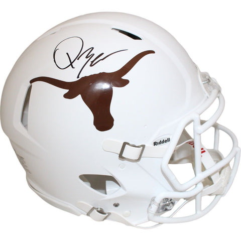 Quinn Ewers Autographed Texas Longhorns Full Size Authentic Helmet Beckett 47635