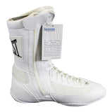 Muhammad Ali Signed White Everlast Boxing Shoe Size 11.5 Auto 10! PSA #4A54362