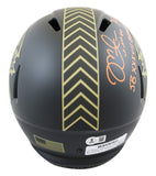 Buccaneers Mike Alstott "2x Insc" Signed STS IV Full Size Speed Rep Helmet BAS W