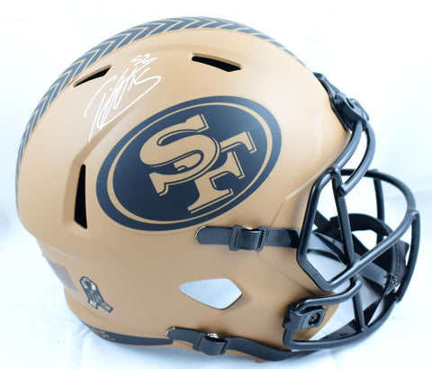 Patrick Willis Signed F/S 49ers Salute 2023 Speed Helmet- Beckett W Hologram