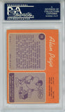 Alan Page Autographed 1970 Topps #59 Trading Card PSA Slab 43640