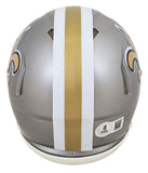 Saints Cameron Jordan Signed Flash Speed Mini Helmet W/ Case BAS Witnessed