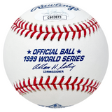Mariano Rivera Yankees Signed 99 WS MVP Inscribed 1999 World Series Baseball JSA
