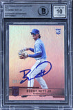 Bobby Witt Jr. Signed 2022 Panini CER #35 #183/199 Rookie Card Auto 10! BAS Slab