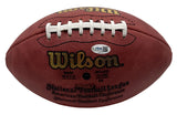 John Hannah HOF Signed Official Wilson NFL Football Patriots JSA 214082