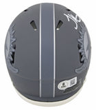 Dolphins Tyreek Hill Signed Slate Speed Mini Helmet W/ Case BAS Witnessed