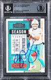 Dolphins Ryan Fitzpatrick Signed 2020 Panini Contenders #47 Card BAS Slabbed