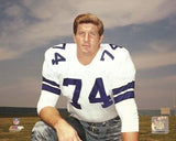 Bob Lilly & Randy White Signed Cowboys Mini Helmet Inscribed "HOF 80" & "HOF 94"