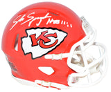 STEVE SPAGNUOLO SIGNED KANSAS CITY CHIEFS SUPER BOWL LVII 57 MINI HELMET BECKETT