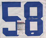 Gary Brackett Signed Indianapolis Colts Jersey (JSA COA) Super Bowl XLI Champ LB