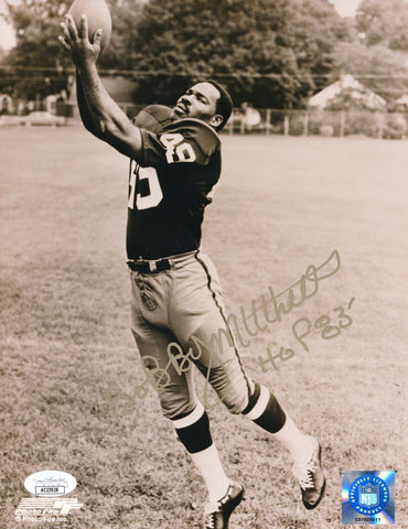 Bobby Mitchell HOF Autographed 8x10 Photo Washington Redskins JSA