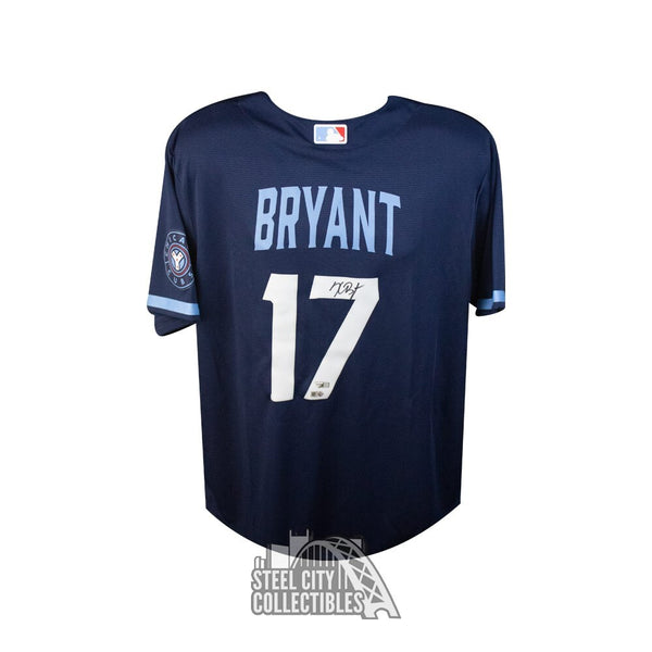 Kris Bryant Autographed Chicago Cubs Nike Baseball Jersey - Fanatics