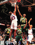 Gary Payton Autographed 8x10 Photo Seattle Supersonics Beckett BAS QR #BS36810