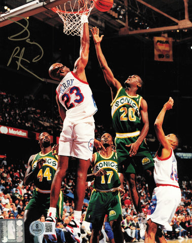 Gary Payton Autographed 8x10 Photo Seattle Supersonics Beckett BAS QR #BS36810