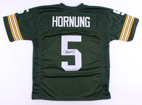 Paul Hornung Signed Green Bay Packers Jersey (JSA COA) 1986 Hall of Fame