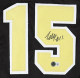 Zach Edey Signed Purdue Boilermakers Jersey (Beckett) 2024 Memphis #1 Draft Pick