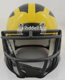 CHASE WINOVICH SIGNED MICHIGAN WOLVERINES SPEED MINI HELMET BECKETT COA