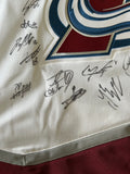 2022 Stanley Cup Champions Colorado Avalanche Team Signed Jersey JSA LOA