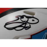 Emmitt Smith Autographed Hall of Fame Speed Mini Helmet Beckett Witness 50794