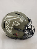 MICHAEL PENIX SIGNED ATLANTA FALCONS FS STS SPEED AUTHENTIC HELMET BECKETT