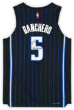 FRMD Paolo Banchero Magic Signed Nike Black Icon Authentic Jersey w/#1 Pick Insc