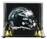 Eagles Zack Baun Authentic Signed Speed Mini Helmet W/ Case BAS Witnessed