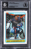 Rangers John Vanbiesbrouck Authentic Signed 1990 Topps #75 Card BAS Slabbed