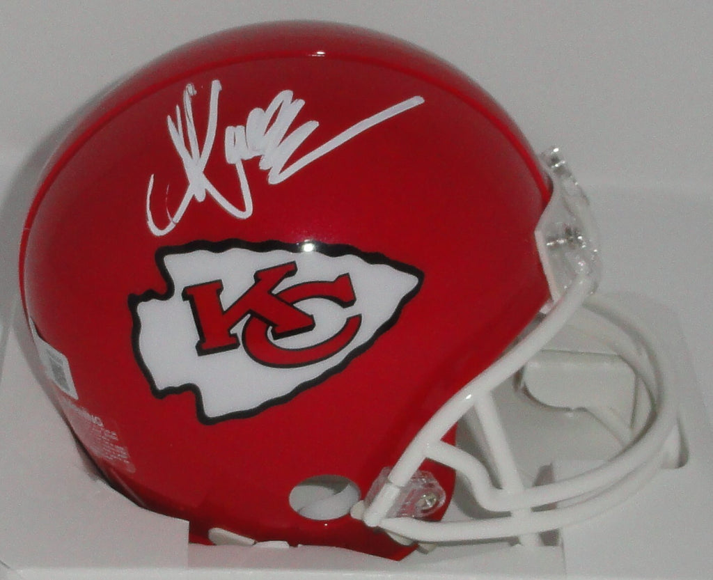 KC Chiefs Hall of Famer MARCUS ALLEN Signed Riddell VSR4 Mini Helmet A ...