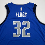 Autographed/Signed Cooper Flagg Dallas Mavericks Blue Authentic Jersey PSA COA