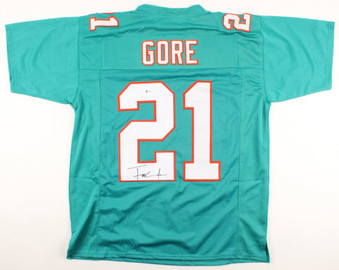 Frank Gore Signed Miami Dolphins Jersey (Beckett COA) 5xPro Bowl R.B.