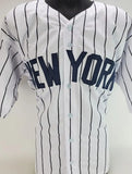 Darryl Strawberry Signed New York Yankees Jersey (Beckett) 3xWorld Series Champ