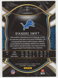 D'Andre Swift Signed Lions 2020 Panini Select Rookie Card #51 - (SCHWARTZ COA)