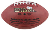 Broncos (3) Elway, Sharpe & Davis Signed SB XXXIII Logo Duke Nfl Football BAS W