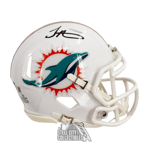 Tyreek Hill Autographed Miami Speed Mini Football Helmet - Fanatics