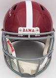 DEVONTA SMITH AUTOGRAPHED ALABAMA FULL SIZE SPEED HELMET SMITTY BECKETT 203863