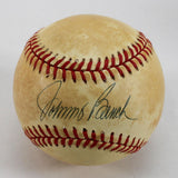 Johnny Bench Signed NL Baseball (JSA COA) Cincinnati Reds / HOF 1989 14xAll Star