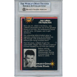 Jake Lamotta Autographed/Signed The Raging Bull Trading Card Beckett 46620