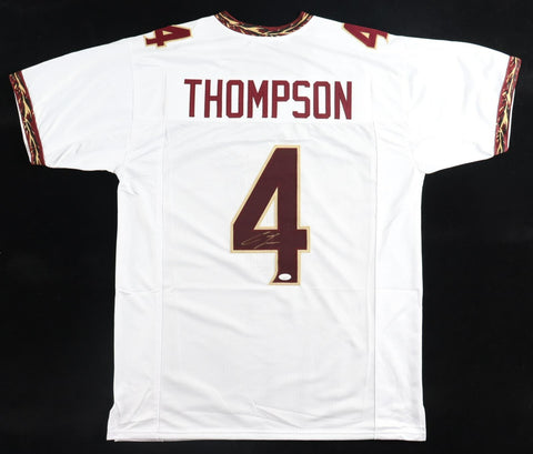 Chris Thompson Signed Florida State Seminoles Jersey (JSA COA) Redskins R.B.