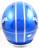 Aidan Hutchinson Signed Detroit Lions F/S Flash Speed Authentic Helmet-BA W Holo