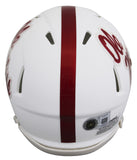 Ole Miss Kewan Lacy Authentic Signed White Speed Mini Helmet Autographed BAS
