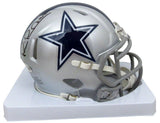 Michael Irvin Signed/Autographed Mini Football Helmet Dallas Cowboys JSA 198689
