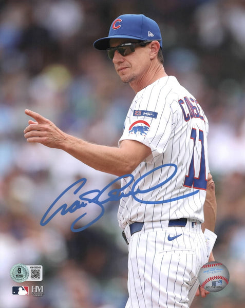 Chicago Cubs Manager CRAIG COUNSELL Signed 8x10 Photo #1 AUTO - BAS