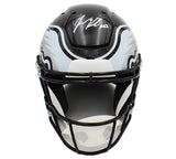 Jason Kelce Signed Philadelphia Eagles Speed Flex Authentic Alt Black Helmet
