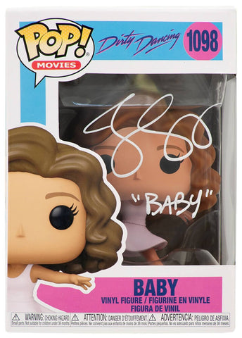 Jennifer Grey Signed Dirty Dancing Baby Funko Pop Doll #1098 w/Baby - (SS COA)