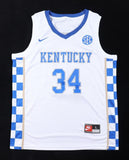 Oscar Tshiebwe Signed Kentucky Wildcats Jersey (JSA COA) Indiana Pacers Center